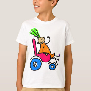 Gehandicapte meid t-shirt