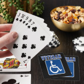 Gehandicapte Oorlogsveteraan Pokerkaarten (Insitu)