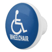 Gehandicapte rolstoel keramische knop (Rechts)