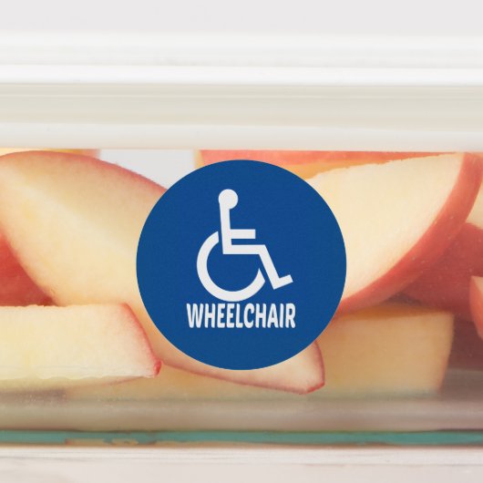 Gehandicapte rolstoel labels (Aangebracht)