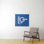 Gehandicapte rolstoel wandkleed (In Situ (horizontaal))