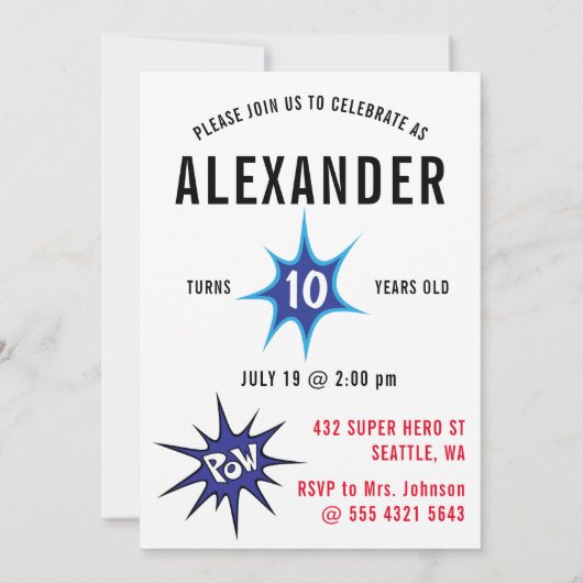 Gehandicapte superheld Birthday Fun Flying Wheelst Kaart (Achterkant)