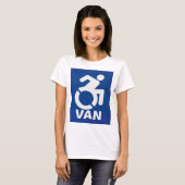 Gehandicapte Van Modern T-shirt (Voorkant volledig)
