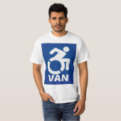 Gehandicapte Van Modern T-shirt (Voorkant volledig)