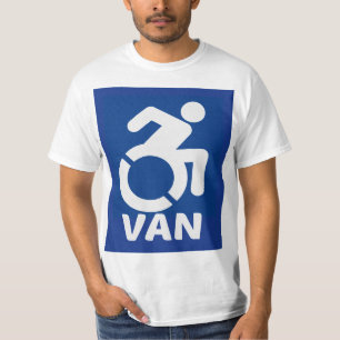 Gehandicapte Van Modern T-shirt