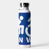 Gehandicapte Van Modern Waterfles (Rechts)