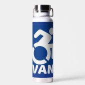 Gehandicapte Van Modern Waterfles (Achterkant)