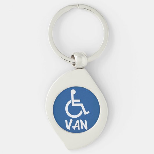 Gehandicapte Van Sleutelhanger (Voorkant)