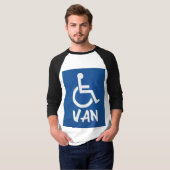 Gehandicapte Van T-shirt (Voorkant volledig)