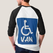 Gehandicapte Van T-shirt (Achterkant)