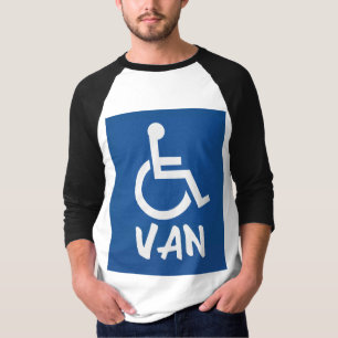 Gehandicapte Van T-shirt