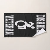 Gehandicapte veteraan bad handdoek (Handdoek)