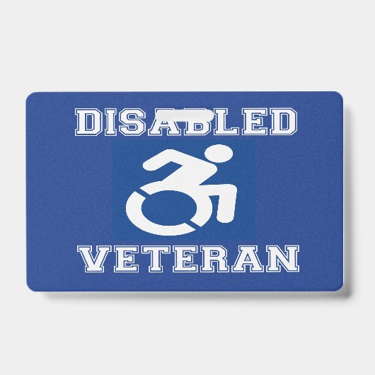 Gehandicapte veteraan badge (Voorzijde)