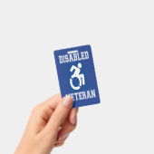 Gehandicapte veteraan badge (Handheld)