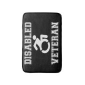 Gehandicapte veteraan badmat (Voorkant Verticaal)