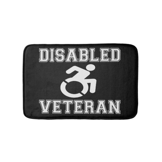 Gehandicapte veteraan badmat (Voorkant)