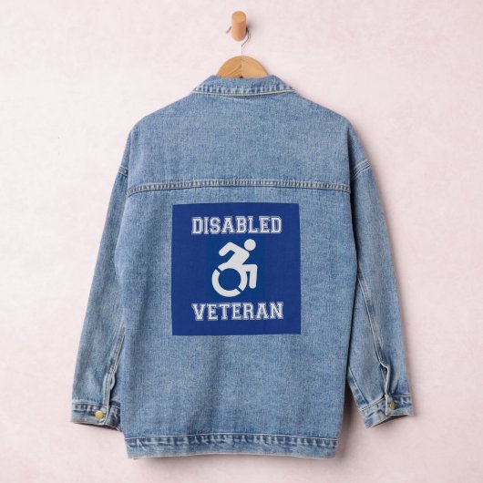 Gehandicapte veteraan denim jacket (Hangar)