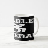 Gehandicapte veteraan koffiemok (Voorkant rechts)
