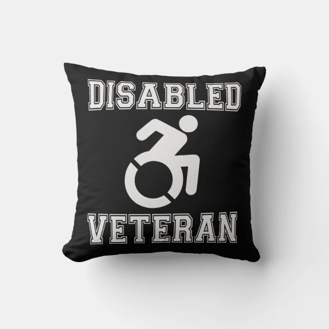 Gehandicapte veteraan kussen (Voorkant)