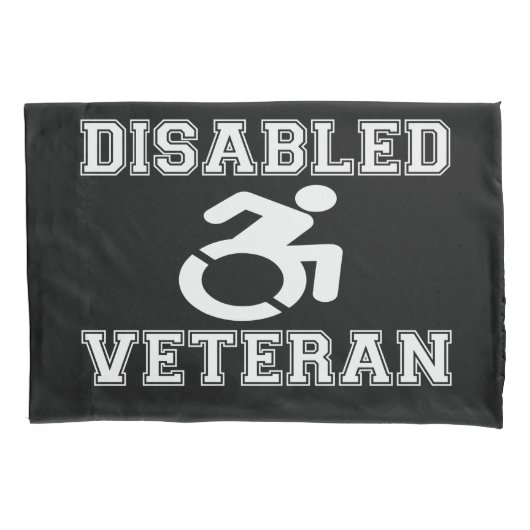 Gehandicapte veteraan kussensloop (Voorkant)