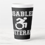 Gehandicapte veteraan latte mok (Voorkant)