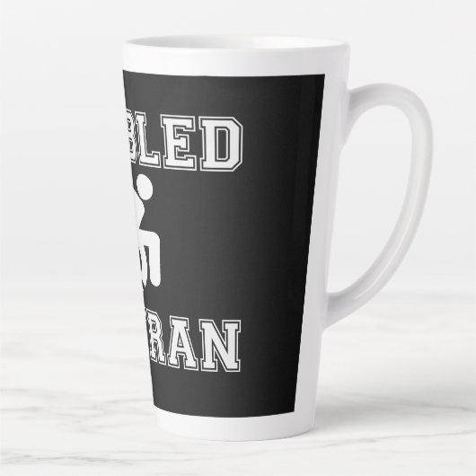 Gehandicapte veteraan latte mok (Rechts)