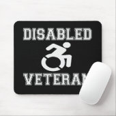 Gehandicapte veteraan muismat (Met muis)