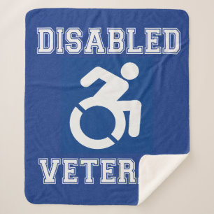 Gehandicapte veteraan sherpa deken