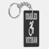 Gehandicapte veteraan sleutelhanger (Voorkant Links)