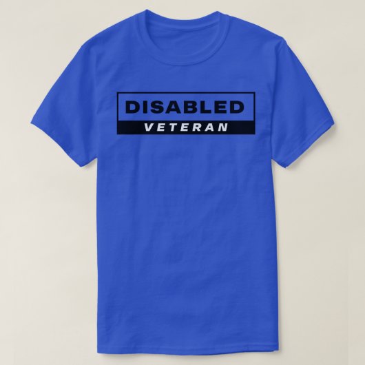 Gehandicapte veteraan t-shirt (Design voorkant)