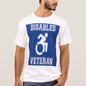 Gehandicapte veteraan t-shirt (Voorkant)