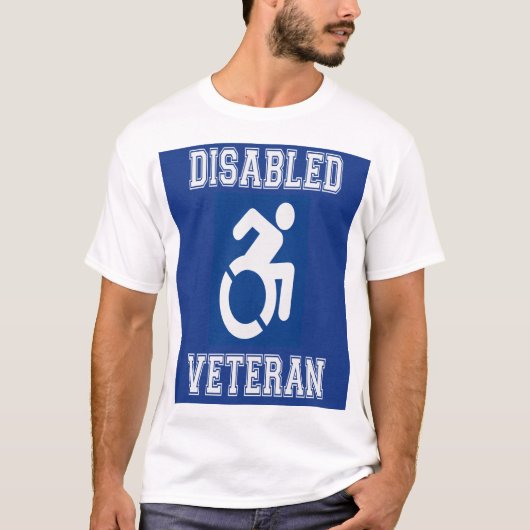 Gehandicapte veteraan t-shirt (Voorkant)