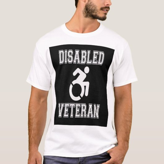 Gehandicapte veteraan t-shirt (Voorkant)