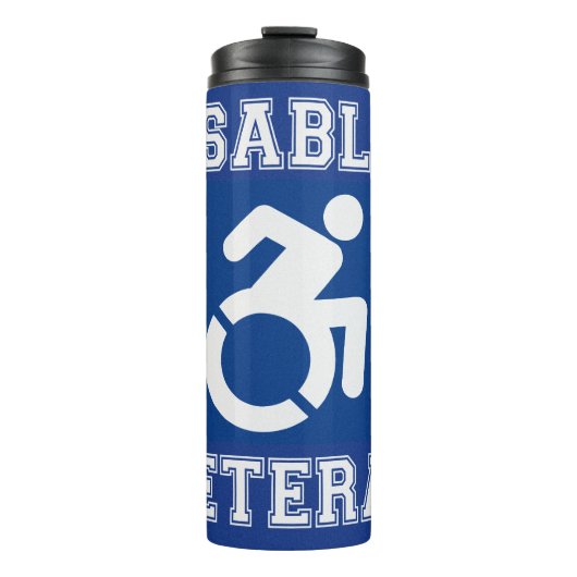 Gehandicapte veteraan thermosbeker (Voorkant)