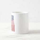 Gehandicapte veteraan trotse patriottische Amerika Koffiemok (Center)