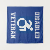 Gehandicapte veteraan wandkleed (Voorkant (horizontaal))