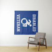 Gehandicapte veteraan wandkleed (In Situ (horizontaal))