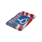 Gehandicapte Veteran USA Badmat (Gekanteld)
