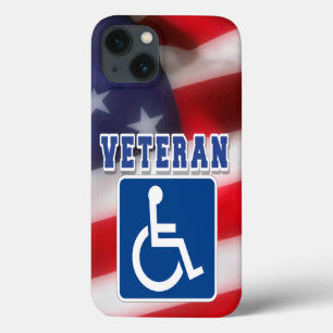 Gehandicapte Veteran USA Case-Mate iPhone Case
