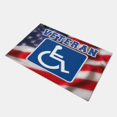 Gehandicapte Veteran USA Deurmat (Schuin)
