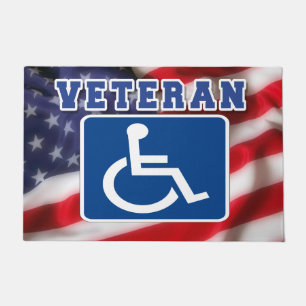 Gehandicapte Veteran USA Deurmat