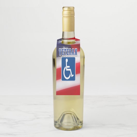 Gehandicapte Veteran USA Flessenhanger (Op fles)
