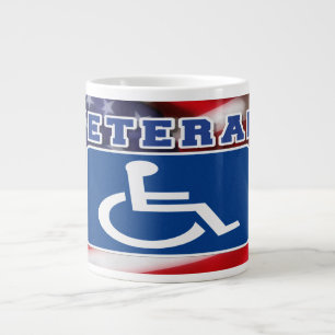 Gehandicapte Veteran USA Grote Koffiekop