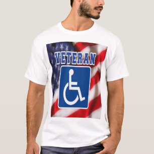 Gehandicapte Veteran USA T-shirt
