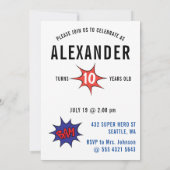 Gehandicapte vliegsuperheld rolstoel Fun Birthday Kaart (Achterkant)