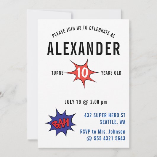 Gehandicapte vliegsuperheld rolstoel Fun Birthday Kaart (Achterkant)