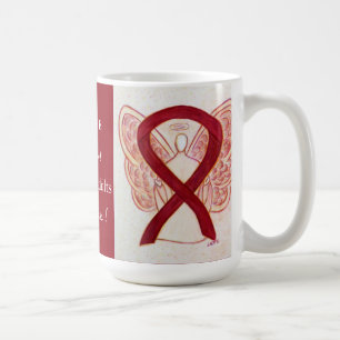 Gehandicapte Volwassenenbewustzijn Ribbon Angel -  Koffiemok