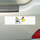 Gehandicapte vrienden bumpersticker (Op auto)