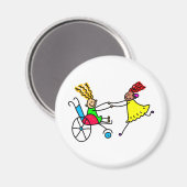 Gehandicapte vrienden magneet (Voorkant / Achterkant)