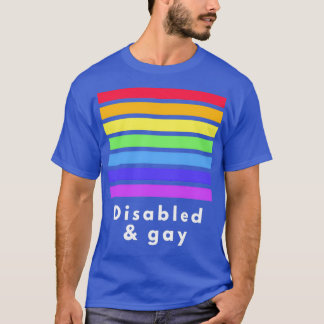 Gehandicapten en homoseksuelen 1 t-shirt